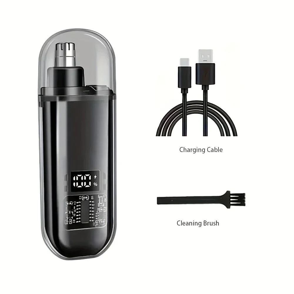 Men'S Grooming Facial - Electric Mini Nose Ear Hair Trimmer