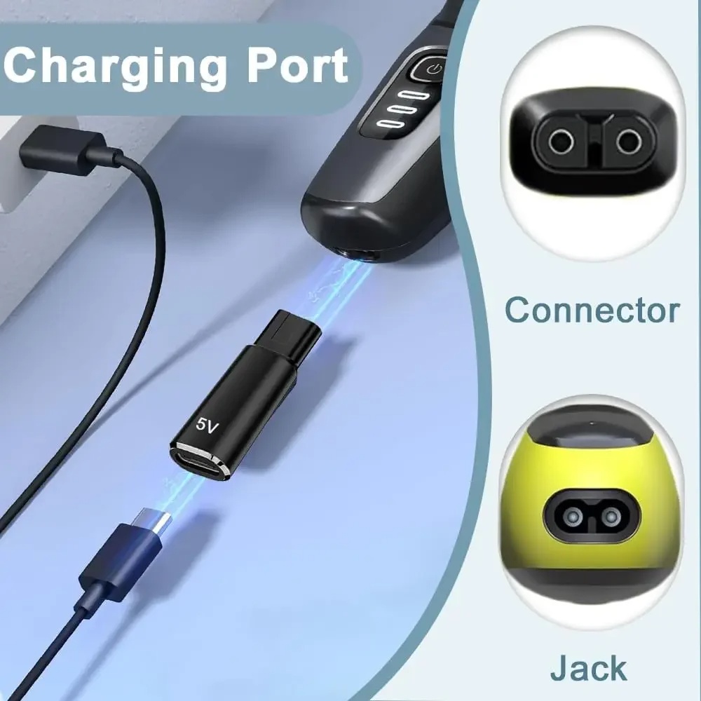 Men'S Grooming Shaver - 5V Shaver Charger USB Adapter Type
