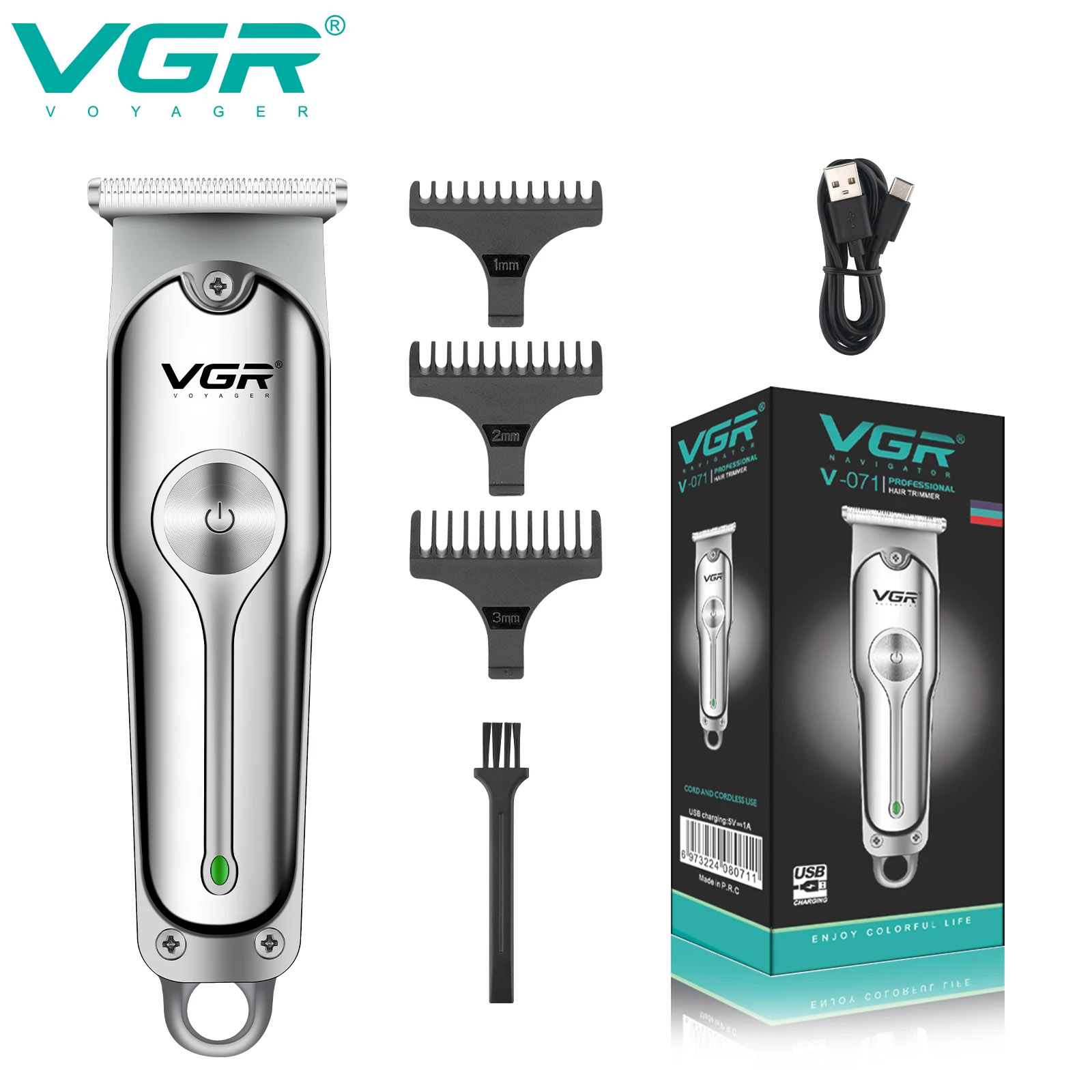 Men'S Face Grooming - VGR Hair Trimmer Professional Hair Clipper