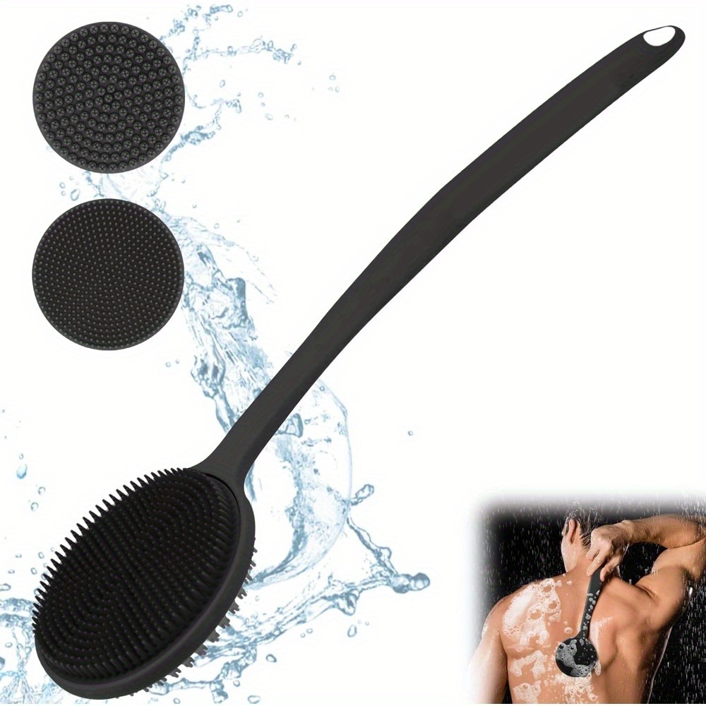 Silicone Back Scrubber Brush f - Exfoliating Scrub Mens 评论和价格