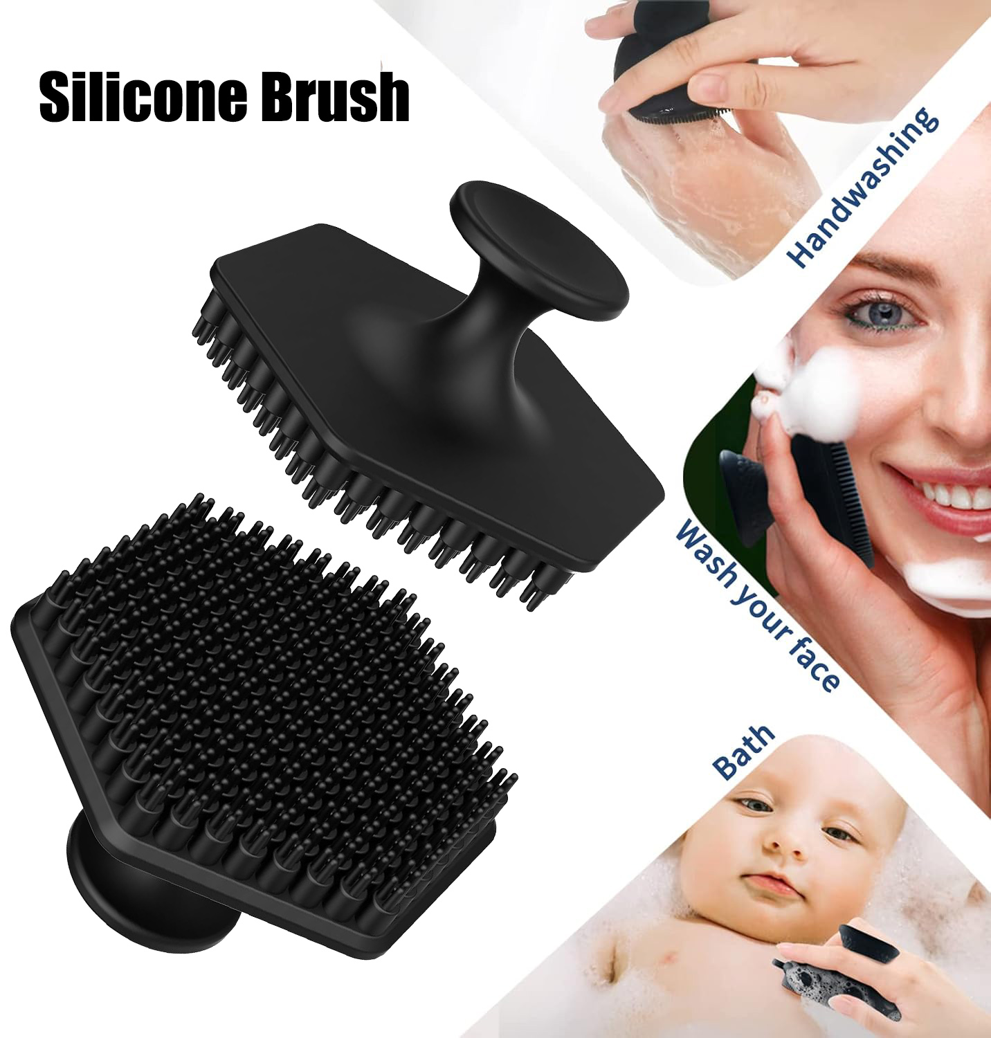 Silicone Face Scrubber for Men - Exfoliating Scrub Mens 评论和价格