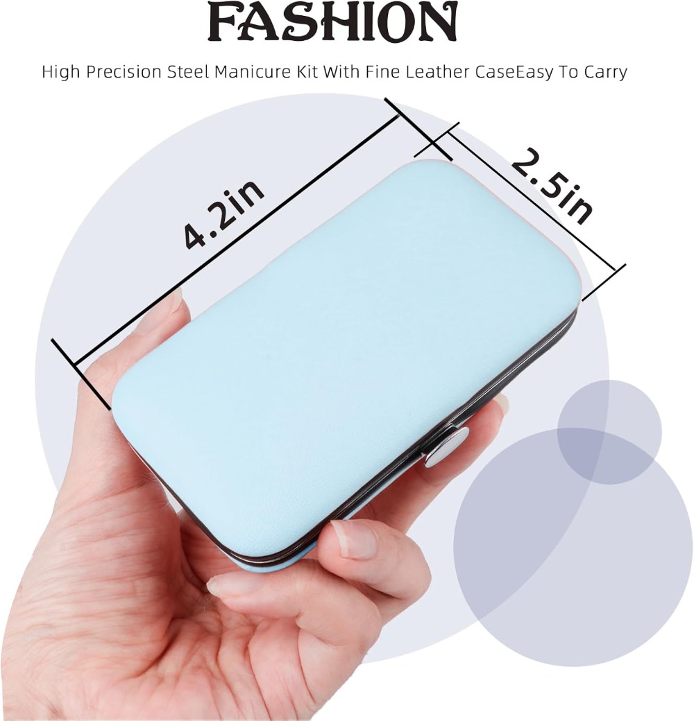 8 in 1 Manicure Set, Professio - Nail Care Kit Mens 评论和价格
