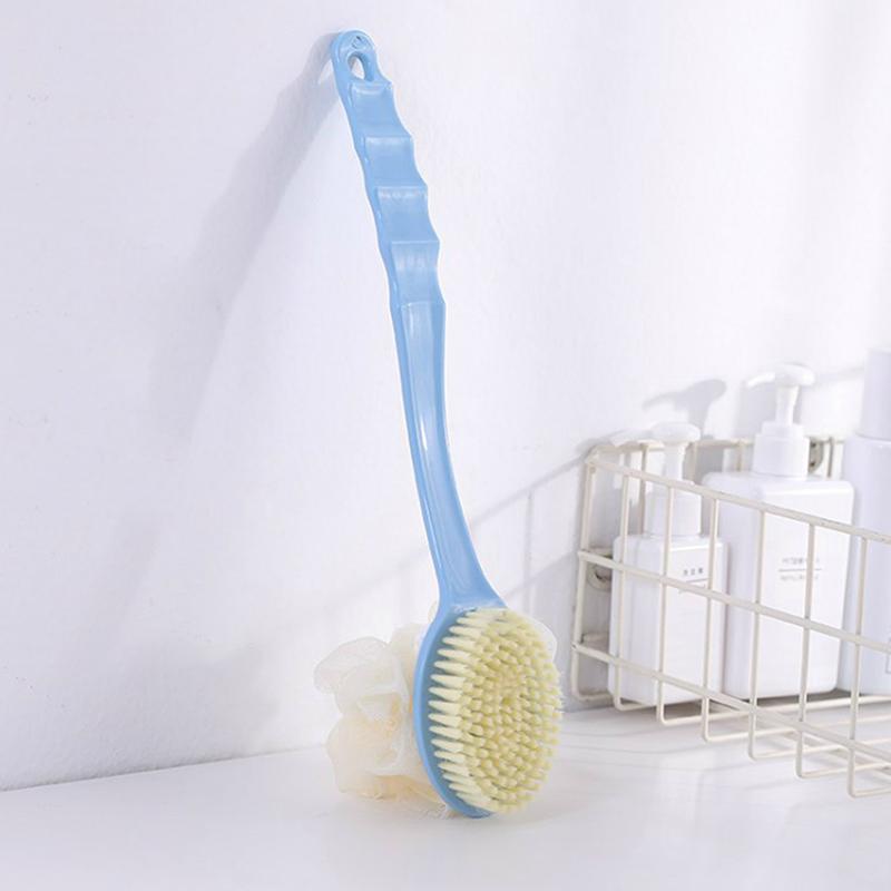 Curved Long Handle Shower Brus - Exfoliating Scrub Mens 评论和价格