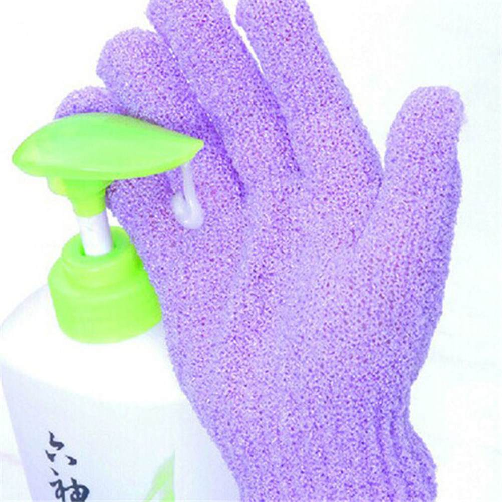 2Pcs Shower Exfoliating Gloves - Exfoliating Scrub Mens 评论和价格