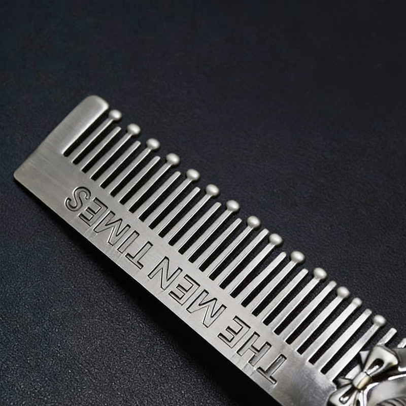 Vintage Metal Hair Comb Retro  - Men'S Grooming Oil 评论和价格