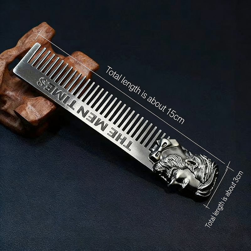Vintage Metal Hair Comb Retro  - Men'S Grooming Oil 评论和价格