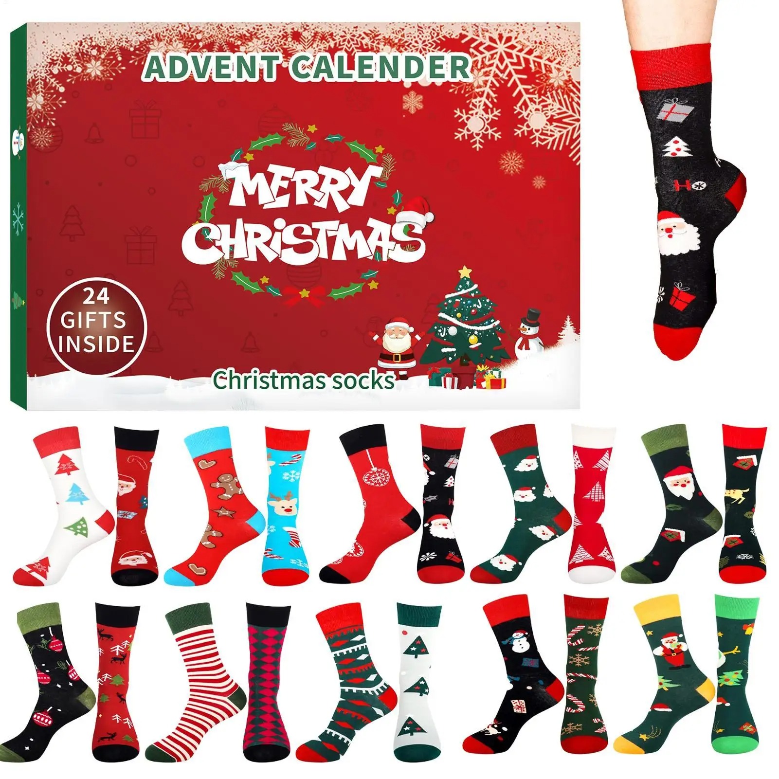 Christmas Stocking Advent Cale - Mens Grooming Advent Calendar 评论和价格