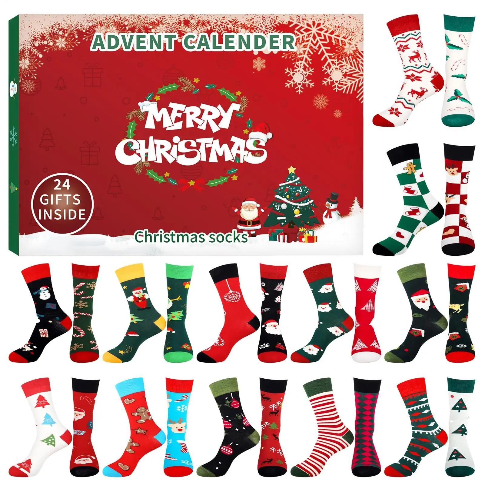 Christmas Stocking Advent Cale - Mens Grooming Advent Calendar 评论和价格