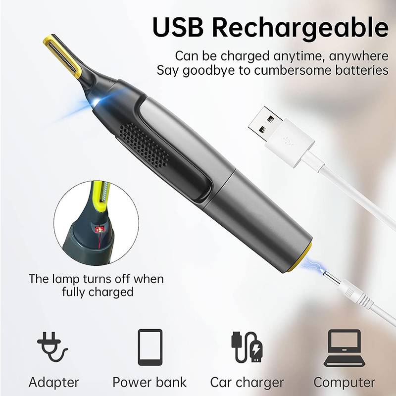 Nose Ear Face Trimmer Electric - Men'S Face Grooming 评论和价格