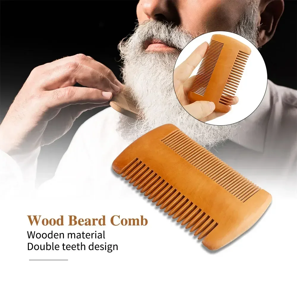 Boar Bristle Wood Beard Brush  - Men'S Grooming Bag 评论和价格