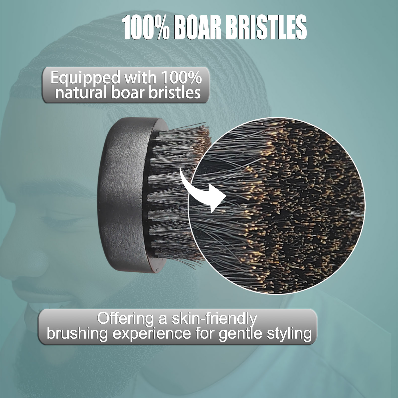 Round Beard Brush for Men – 10 - Men'S Grooming Oil 评论和价格