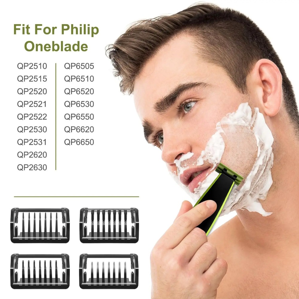 New 4 Size Guide Comb Guards f - Men'S Grooming Shaver 评论和价格