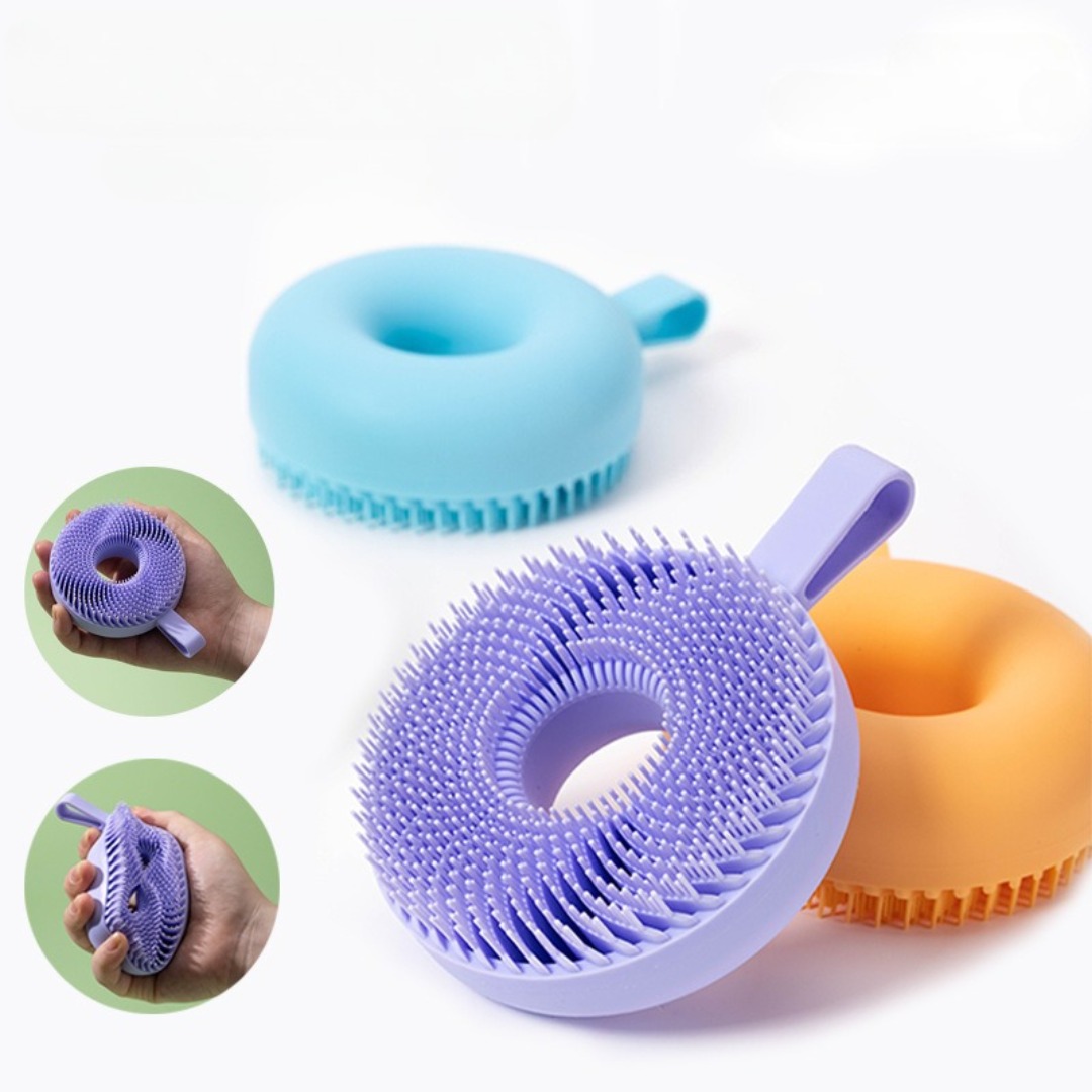 Silicone Body Scrubber Face Br - Exfoliating Scrub Mens 评论和价格