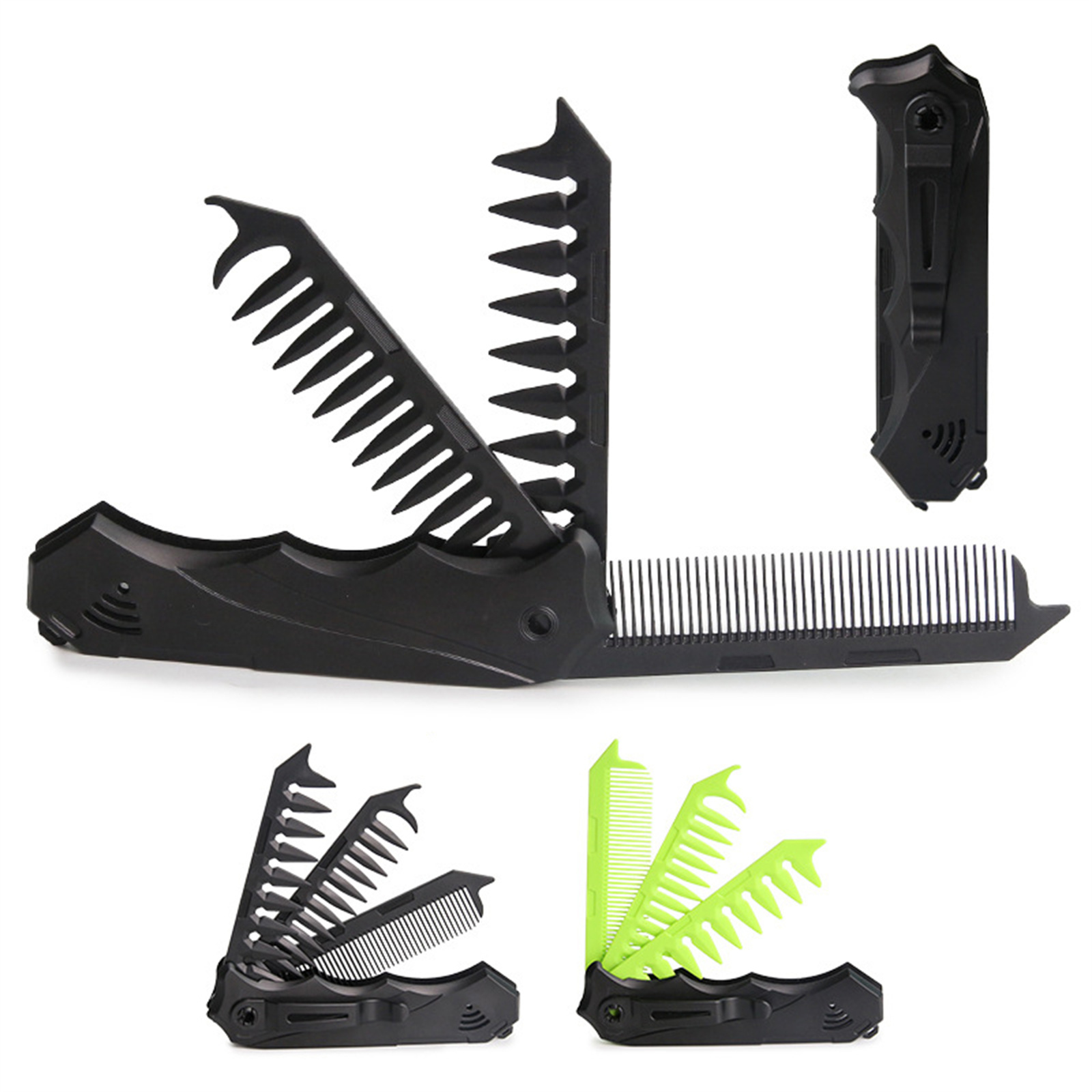 Dual Tooth Folding Comb for Me - Men'S Grooming Oil 评论和价格