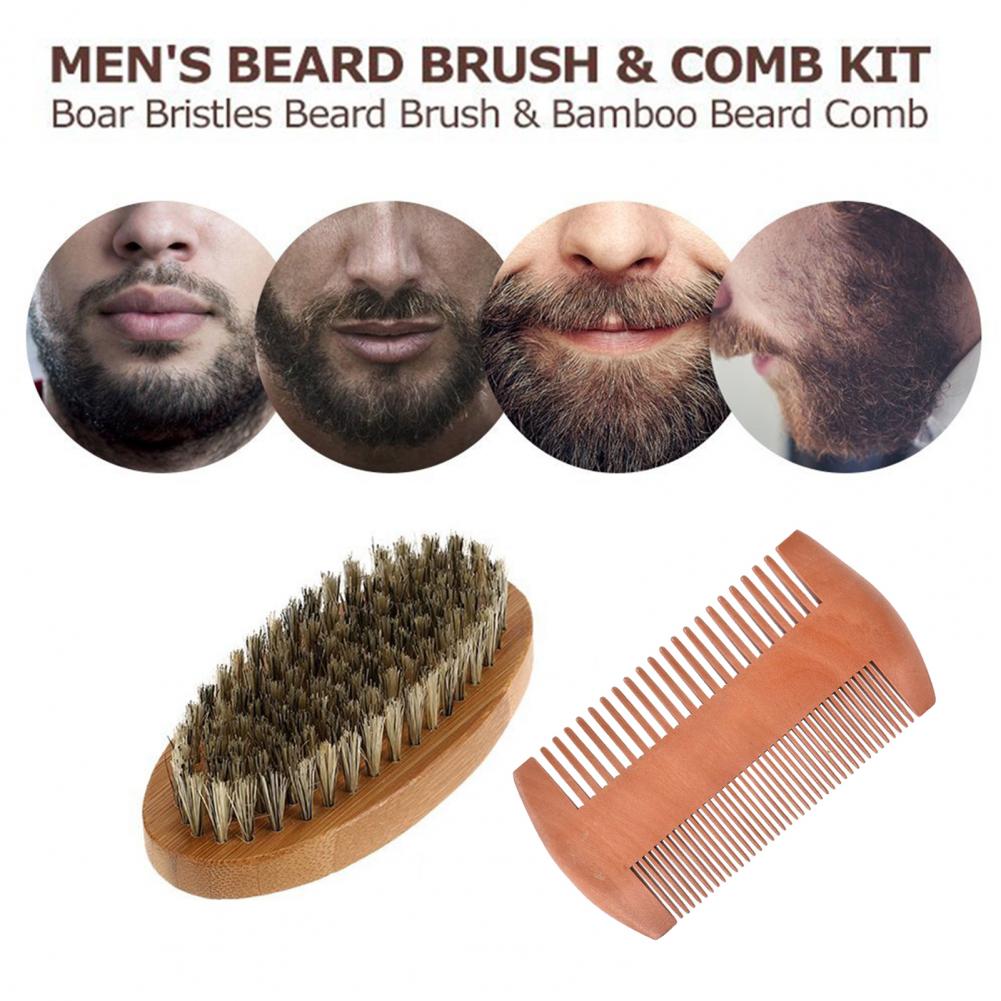 3/5Pcs Men Beard Grooming Kit  - Men'S Grooming Bag 评论和价格