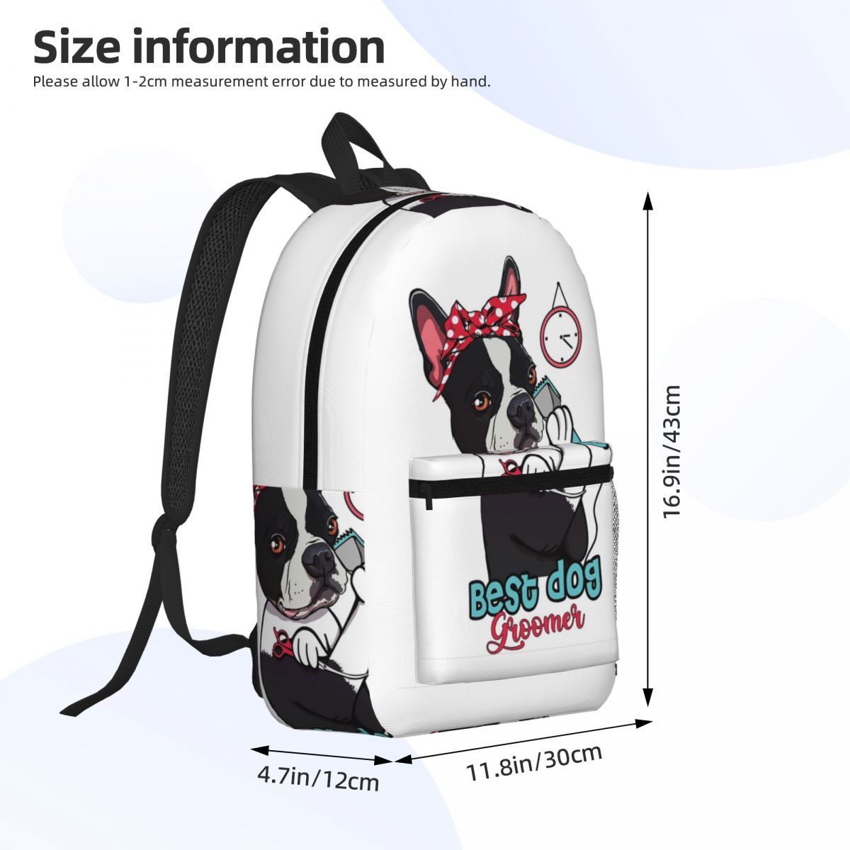 Cute Dog Groomer Gift For Wome - Men'S Grooming Bag 评论和价格