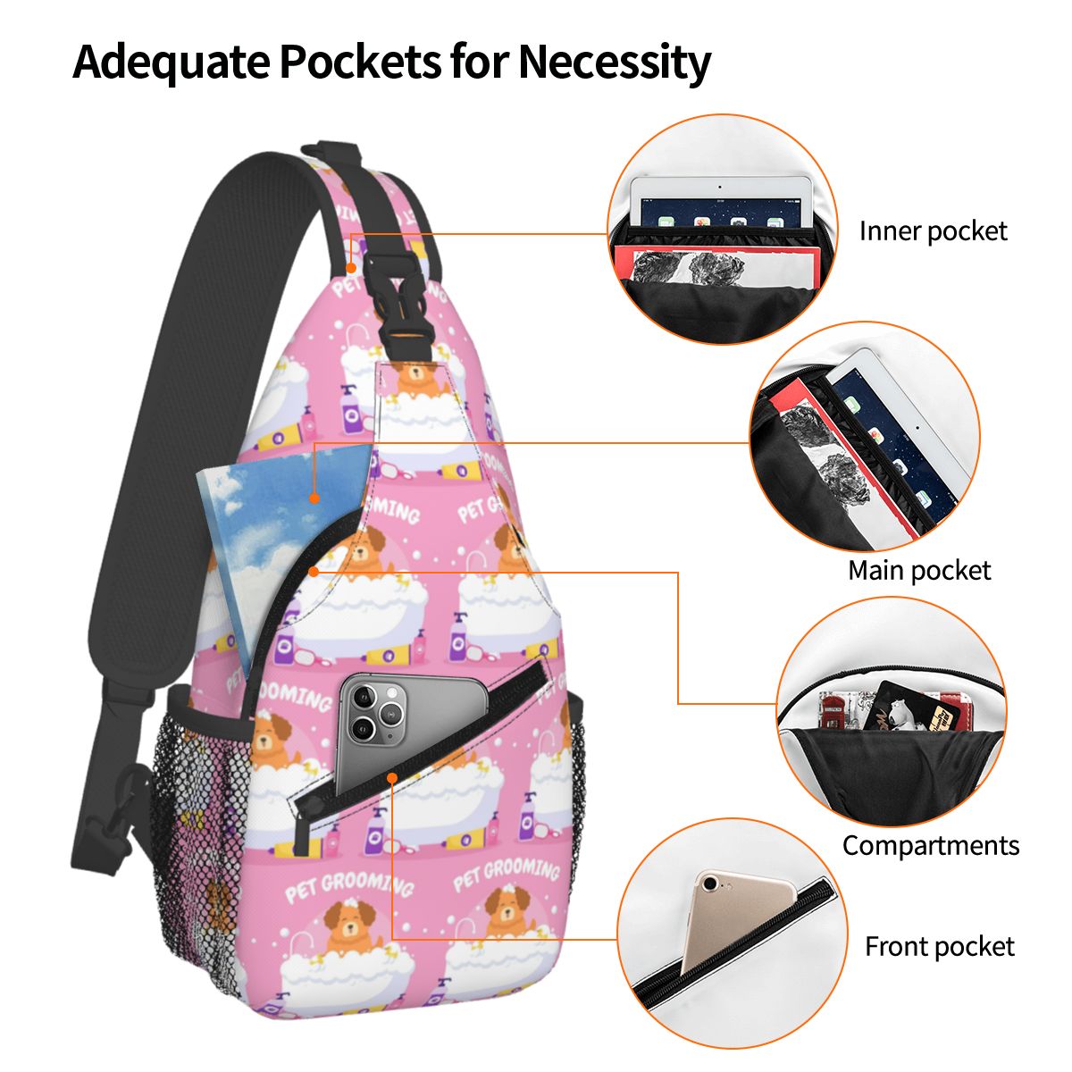 Pet Grooming For Dogs And Cats - Men'S Grooming Bag 评论和价格