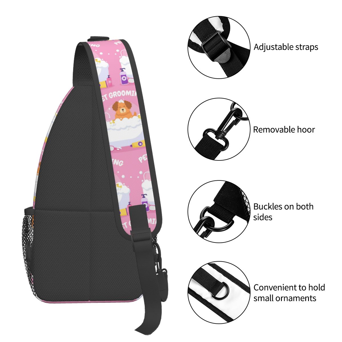 Pet Grooming For Dogs And Cats - Men'S Grooming Bag 评论和价格
