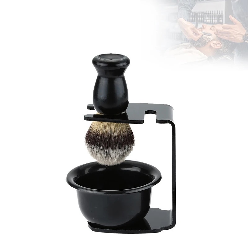 Shaving Brush and Bowl with Ac - Men'S Grooming Facial 评论和价格