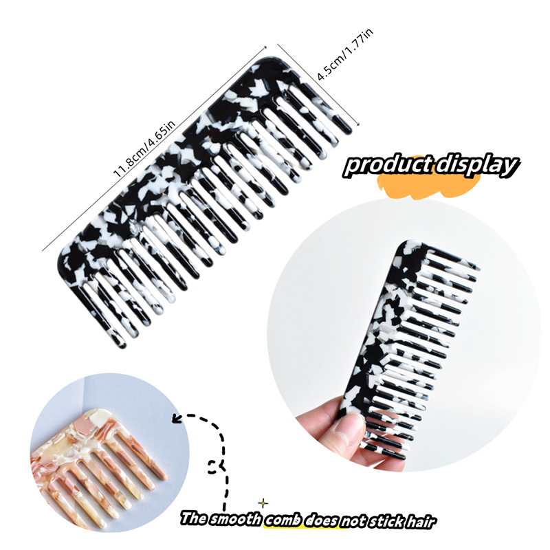 Acrylic Combs Travel Portable  - Men'S Grooming Bag 评论和价格