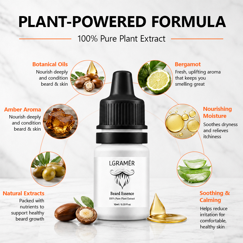 Men's Beard Growth Serum Nouri - Men'S Grooming Oil 评论和价格