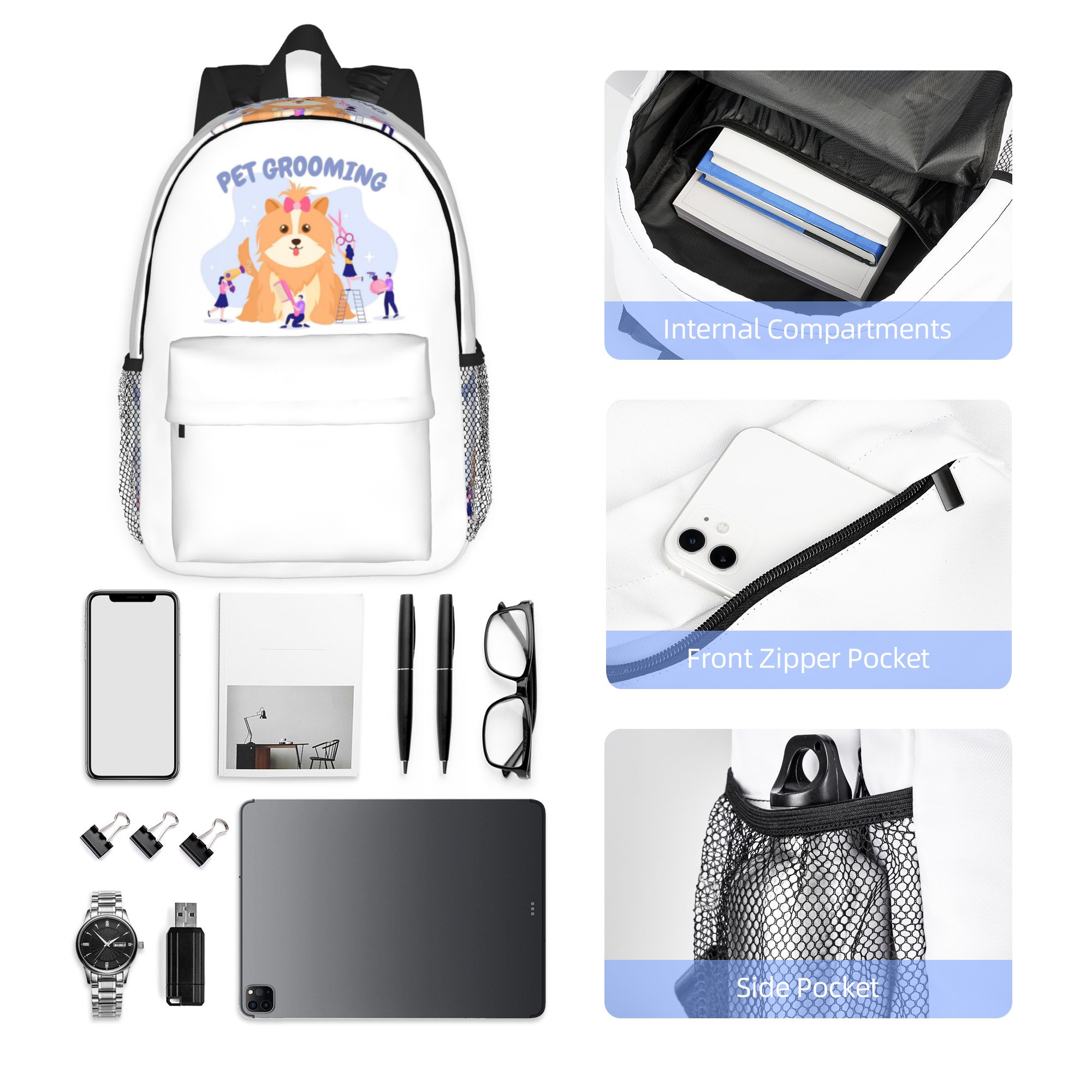 Pet Grooming For Dogs And Cats - Men'S Grooming Bag 评论和价格