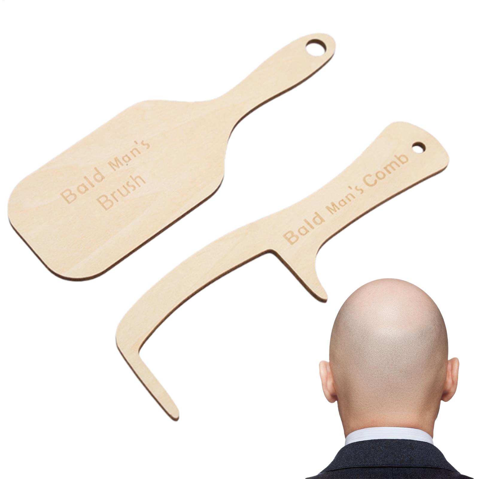 2pcs Funny Bald Man Grooming T - Men'S Grooming Oil 评论和价格