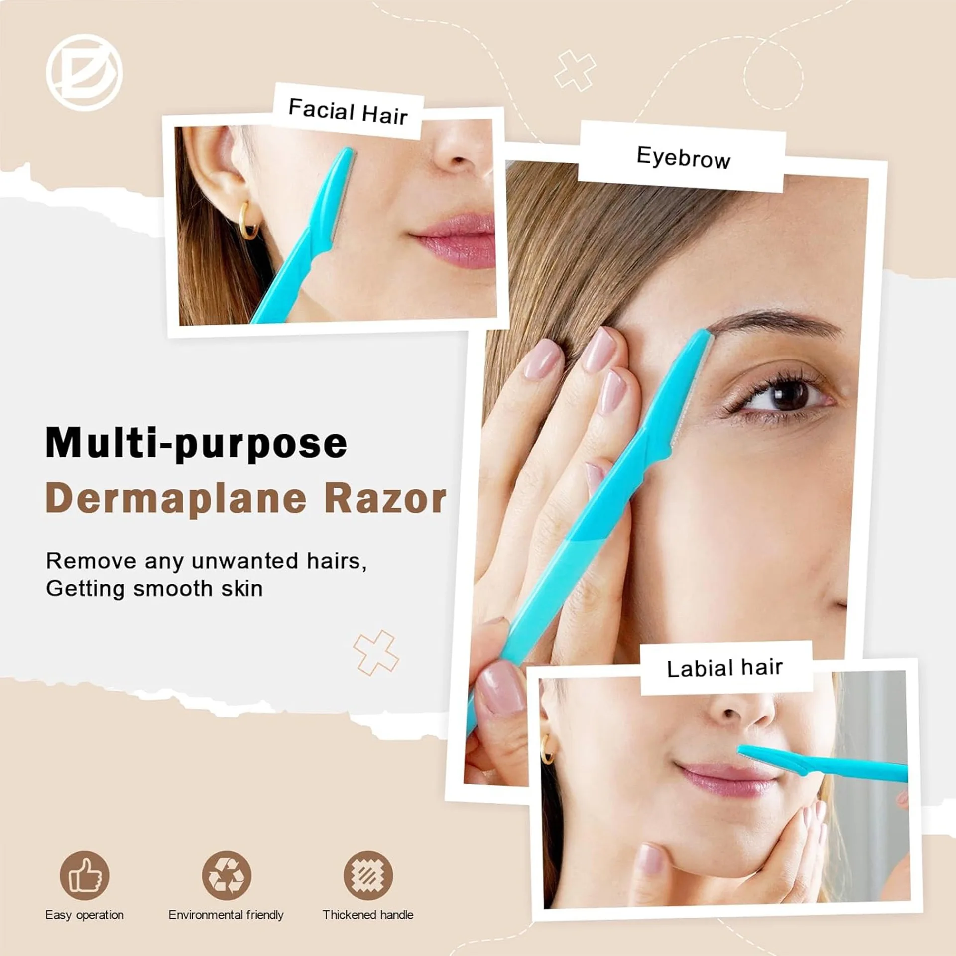 5/10/30/40pcsbrow Razor and Fa - Men'S Face Grooming 评论和价格
