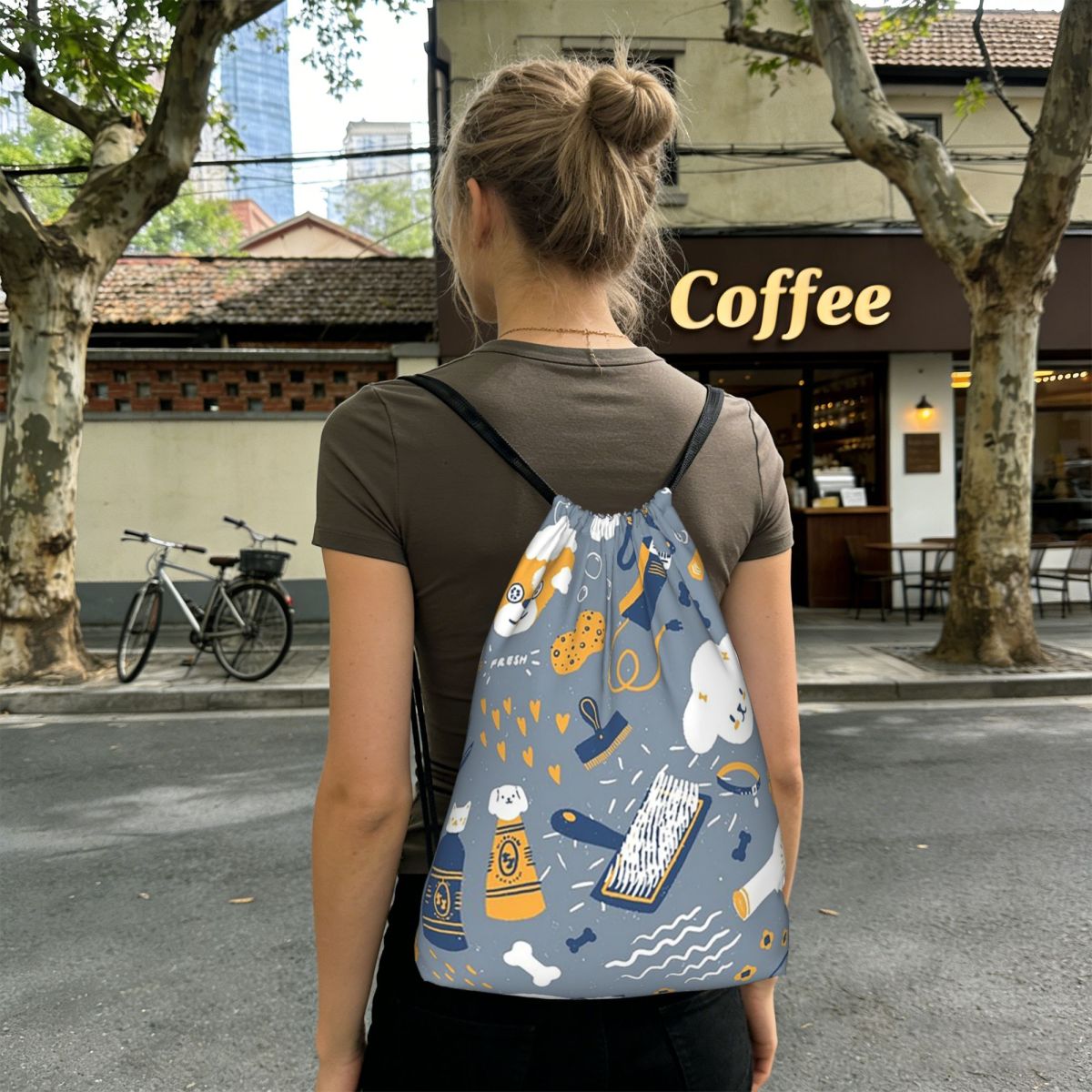 Dog Grooming Canine Pattern Ba - Men'S Grooming Bag 评论和价格