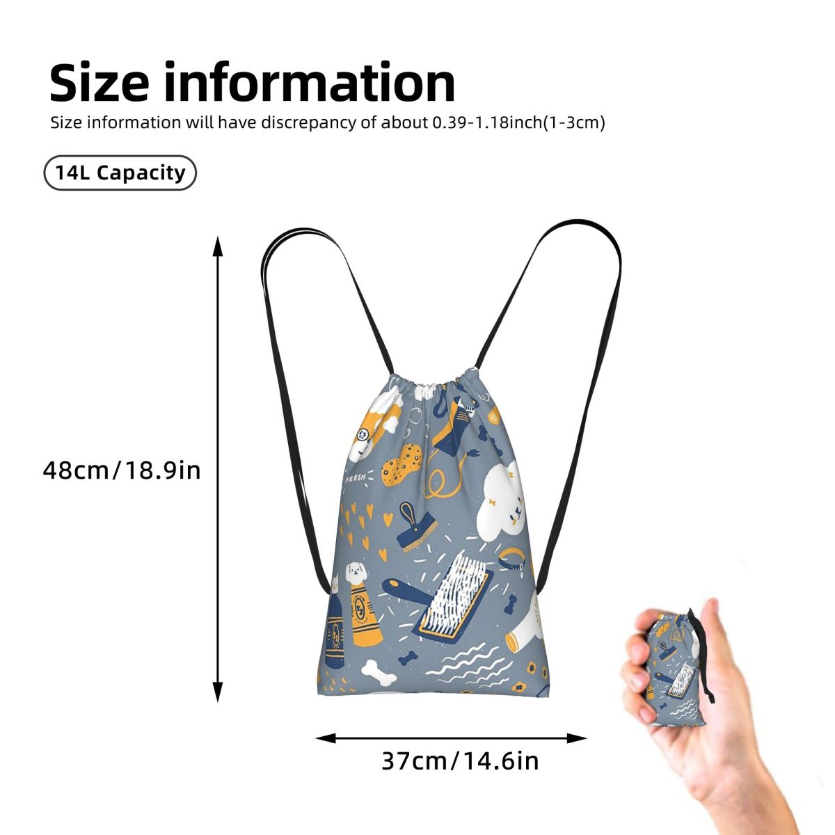 Dog Grooming Canine Pattern Ba - Men'S Grooming Bag 评论和价格