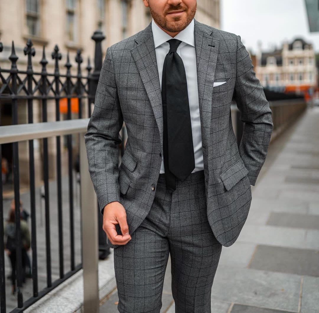 Men Suit Tailor-Made 2 Pieces  - Men'S Grooming Daily 评论和价格
